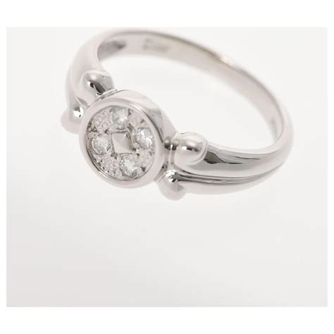 bague dior argent femme